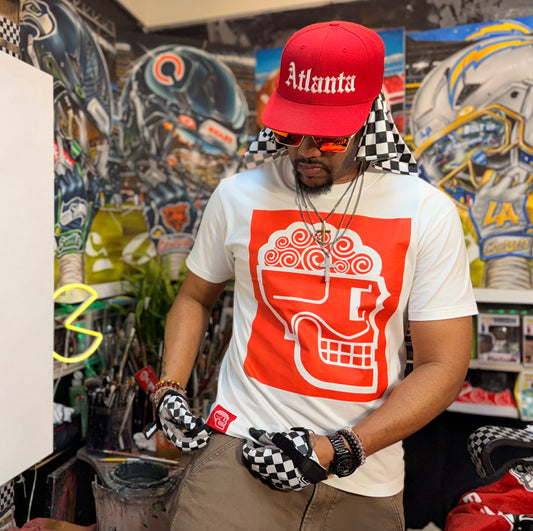 FWRST Red on White Tee by Jeremy Worst