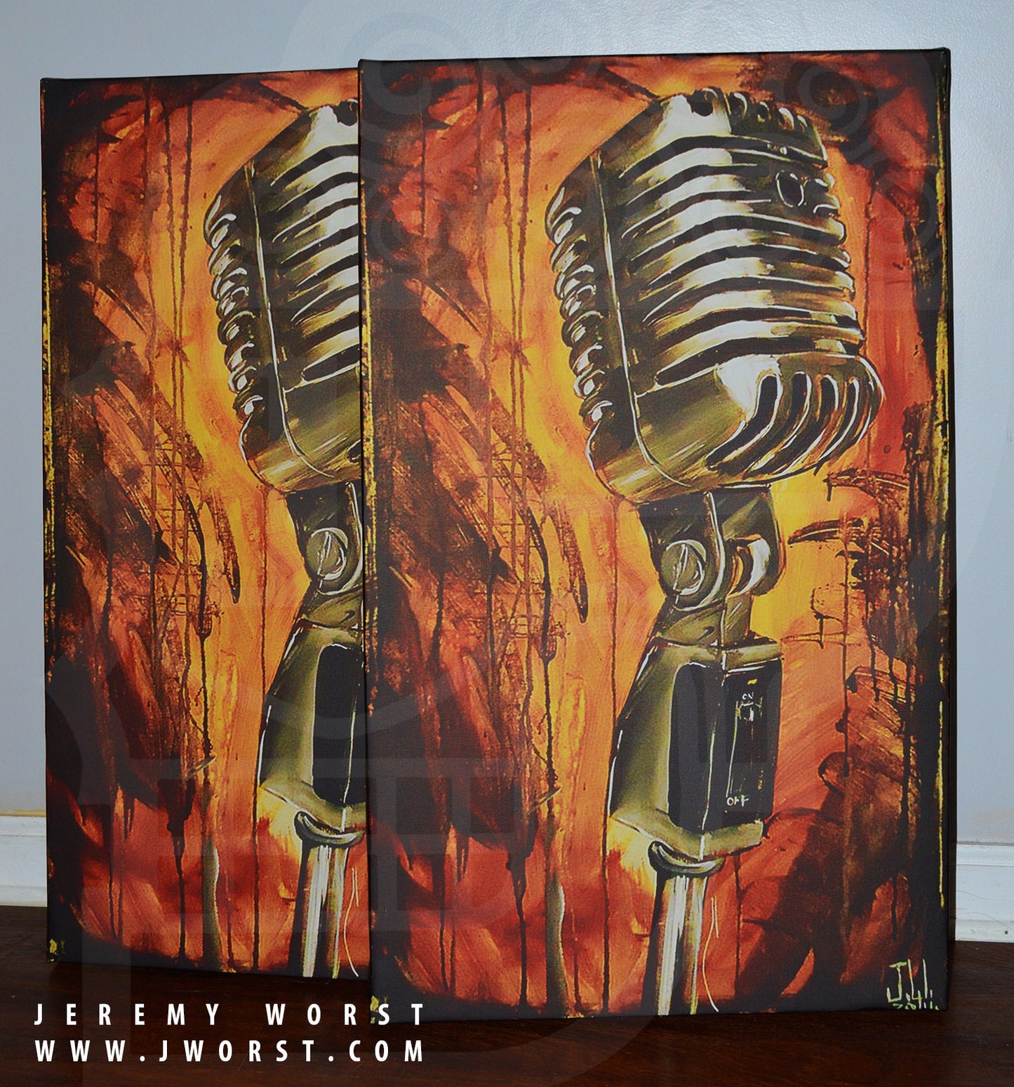 JEREMY WORST Mic Original Artwork Signed Framed Print nsfw jewelry  instagram  anime nsfw sticker